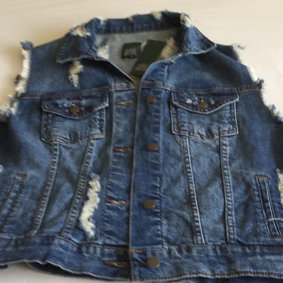 Other - Wild fable distressed denim vest